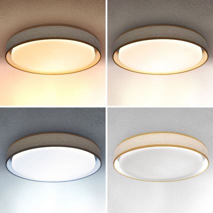 Brilagi - LED dimbar taklampa KIANIA LED/48W/230V 3000-6500K Ø 43 cm + fjärrkontroll