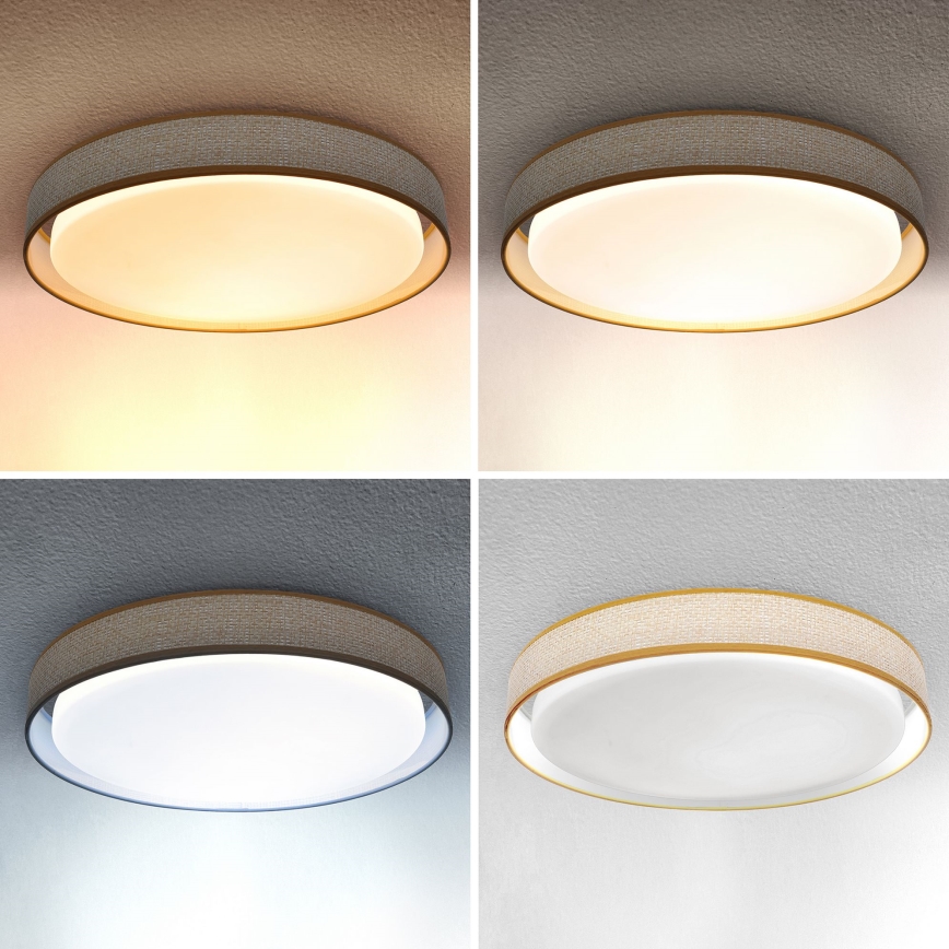 Brilagi - LED dimbar taklampa KIANIA LED/48W/230V 3000-6500K Ø 43 cm + fjärrkontroll