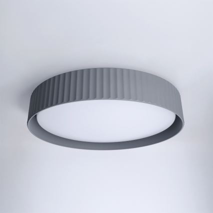 Brilagi - Dimbar LED-taklampa LUCIA LED/48W/230V 3000-6500K Ø 41 cm grå + fjärrkontroll