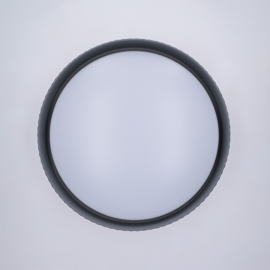 Brilagi - Dimbar LED-taklampa LUCIA LED/48W/230V 3000-6500K Ø 41 cm grå + fjärrkontroll