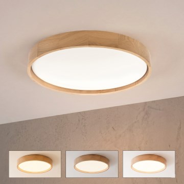 Brilagi - Dimbart LED-taklampa MANAROLA REMOTE LED/36W/230V 3000-6500K Ø 51 cm ek + fjärrkontroll
