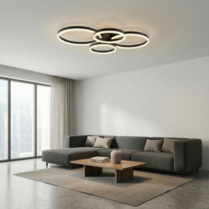 Brilagi - LED dimbar taklampa ORBITS LED/52W/230V 3000-6000K + fjärrkontroll