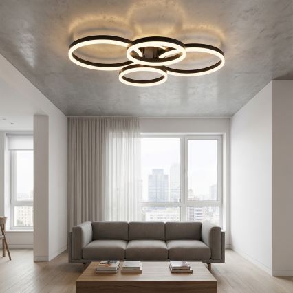 Brilagi - LED dimbar taklampa ORBITS LED/52W/230V 3000-6000K + fjärrkontroll