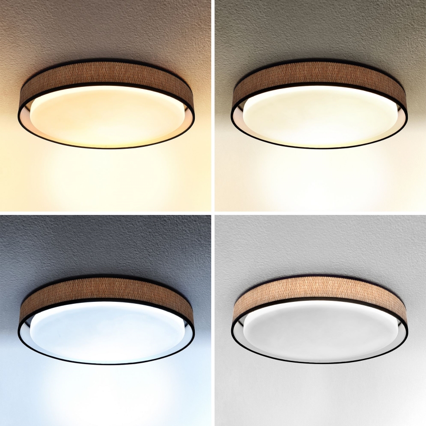 Brilagi - LED dimbar taklampa PILAR LED/48W/230V 3000-6500K Ø 43 cm + fjärrkontroll