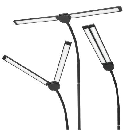 BRILAGI - Dimbart skrivbordslampa USB VARIO LED/14W/5V 3000-6000K svart