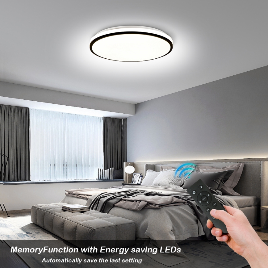 Brilagi - Dimbart SMART LED-takarmatur 36W/230V Ø 48 cm 3000-6000K Wi-Fi Tuya Beacon + fjärrkontroll