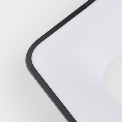 Brilagi - LED Dimmbar takarmatur FALCON II LED/80W/230V 3000-6500K 40x40 cm svart + fjärrkontroll