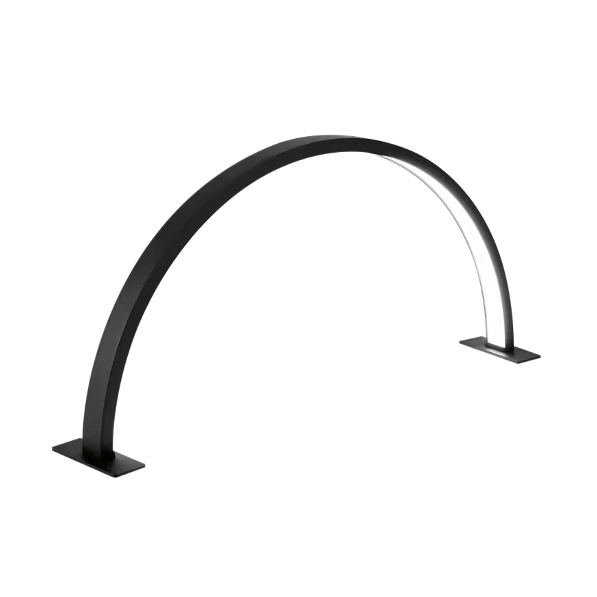 BRILAGI - LED dimbar bågformad bordslampa för modellbygge RADIO LED/30W/24/230V 3000/4000/6500K svart