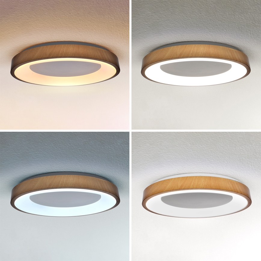 Brilagi - LED-dimmbar takarmatur DORIA LED/60W/230V 3000–6500 K Ø 60 cm + fjärrkontroll