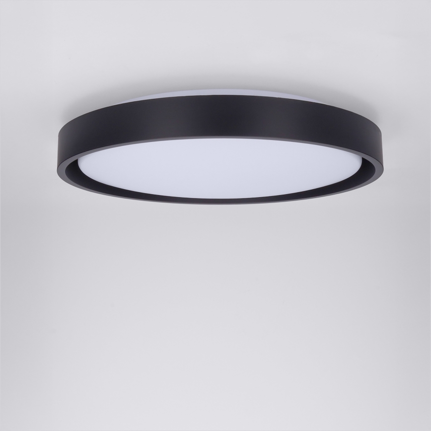 Brilagi - LED Dimbart takarmatur MATTEO LED/48W/230V 3000-6500K Ø 41 cm svart + fjärrkontroll