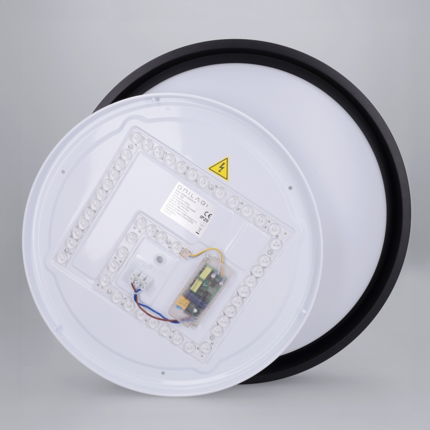 Brilagi - LED Dimbart takarmatur MATTEO LED/48W/230V 3000-6500K Ø 41 cm svart + fjärrkontroll