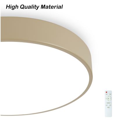 Brilagi - Dimbart LED-takarmatur POOL LED/48W/230V 3000-6000K Ø 40 cm beige + fjärrkontroll