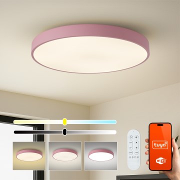 Brilagi - Dimmbar LED-armatur POOL SMART LED/100W/230V Ø 80 cm 3000–6000K Wi-Fi Tuya + fjärrkontroll rosa