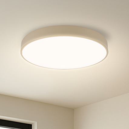 Brilagi - LED dimbar takarmatur POOL SMART LED/48W/230V 3000-6000K Ø 40 cm Wi-Fi Tuya beige + fjärrkontroll