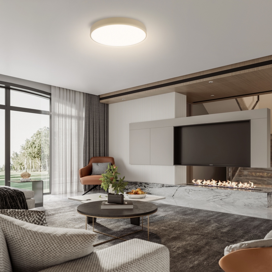 Brilagi - LED dimbar takarmatur POOL SMART LED/48W/230V 3000-6000K Ø 40 cm Wi-Fi Tuya beige + fjärrkontroll