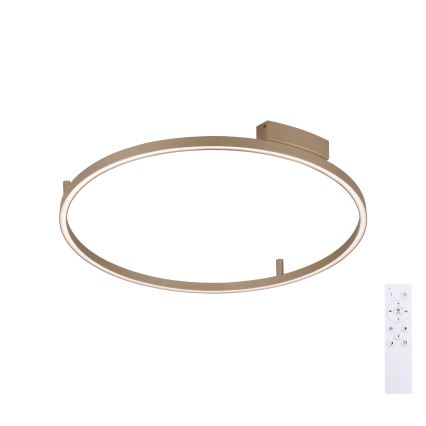 Brilagi - LED-dimbar taklampa PORTOFINO LED/60W/230V 3000-6000K Ø 80 cm beige + fjärrkontroll