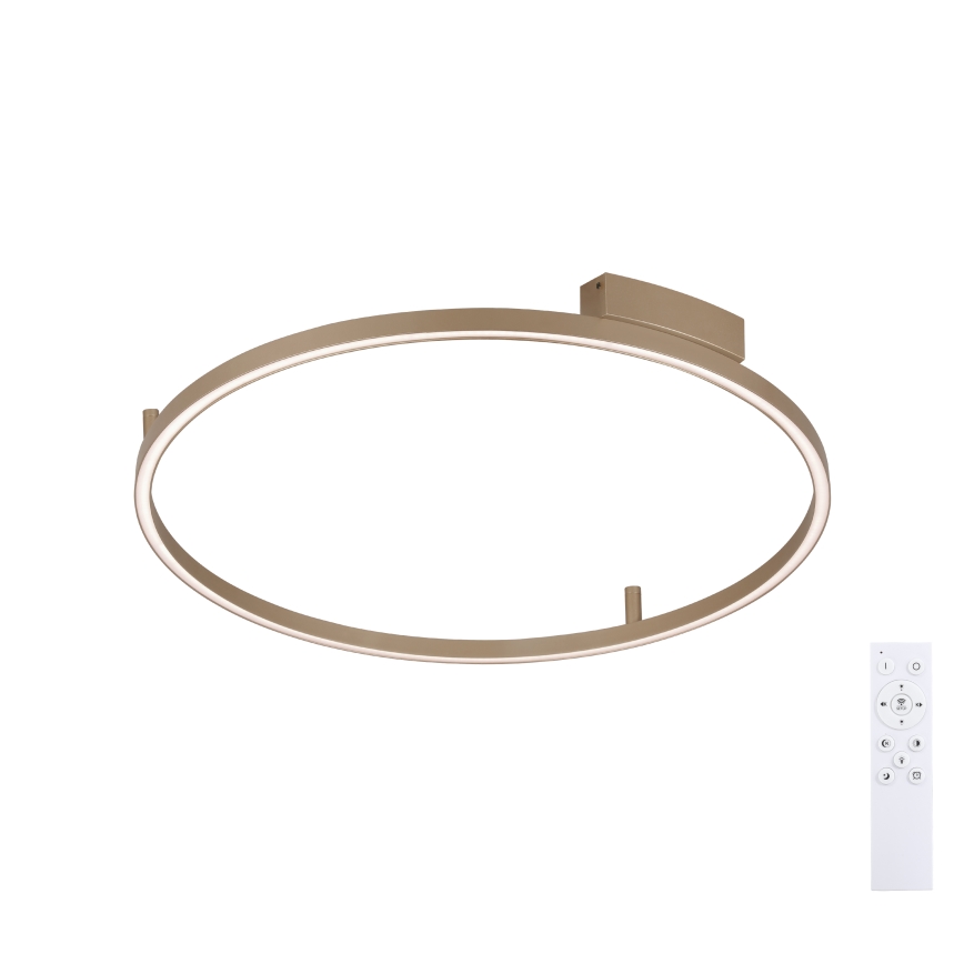 Brilagi - LED-dimbar taklampa PORTOFINO LED/60W/230V 3000-6000K Ø 80 cm beige + fjärrkontroll