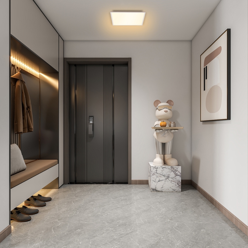 Brilagi - LED dimbar taklampa SLIMFRAME LED/36W/230V 45x45 cm 3000-6000K vit + fjärrkontroll