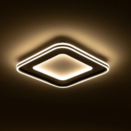 Brilagi - dimbar LED-takarmatur TRIVARO LED/88W/230V 3000-6000K 40x40 cm + fjärrkontroll