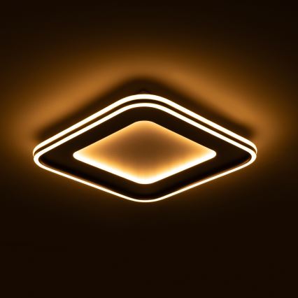 Brilagi - dimbar LED-takarmatur TRIVARO LED/88W/230V 3000-6000K 40x40 cm + fjärrkontroll