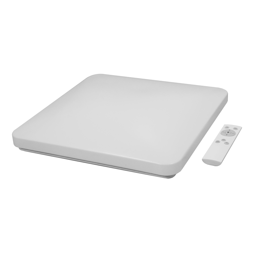 Brilagi - Dimmbar LED-taklampa VELVET SQUARE LED/24W/230V 43x43 cm 3000/4000/6500K + fjärrkontroll, grå