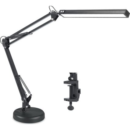 BRILAGI - Dimmbar LED-bordslampa 2-i-1 USB VARIO LED/14W/5V 3000-6000K svart
