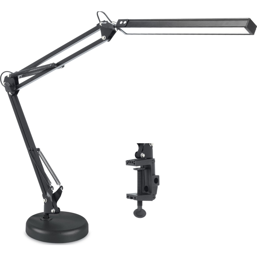 BRILAGI - Dimmbar LED-bordslampa 2-i-1 USB VARIO LED/14W/5V 3000-6000K svart