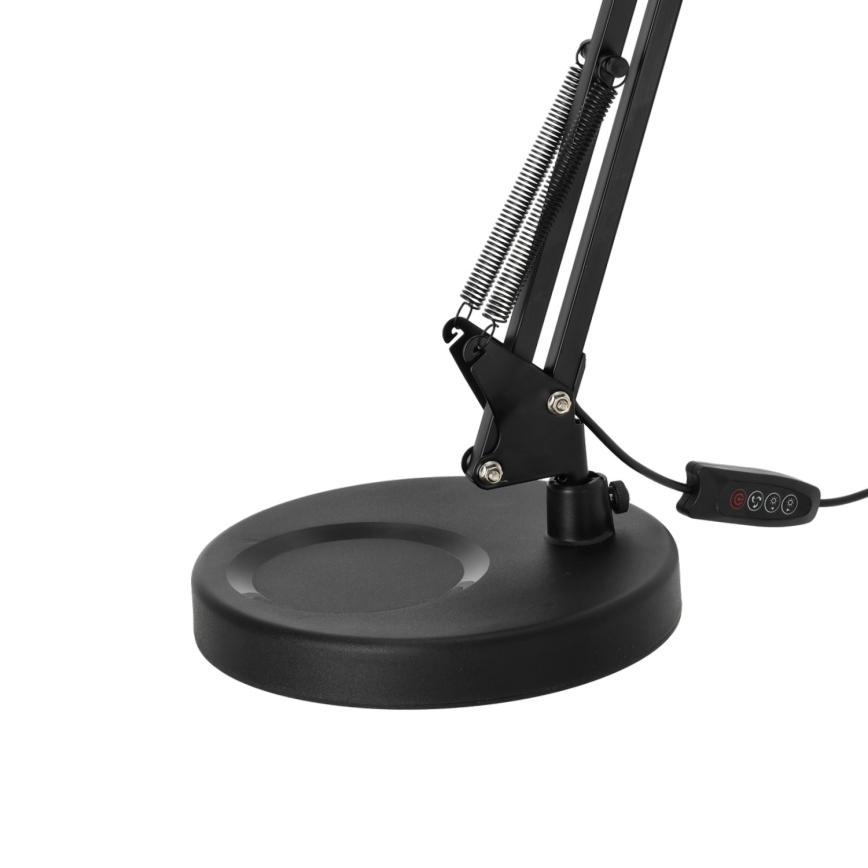 BRILAGI - Dimmbar LED-bordslampa 2-i-1 USB VARIO LED/14W/5V 3000-6000K svart