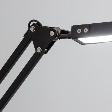 BRILAGI - Dimmbar LED-bordslampa 2-i-1 USB VARIO LED/14W/5V 3000-6000K svart