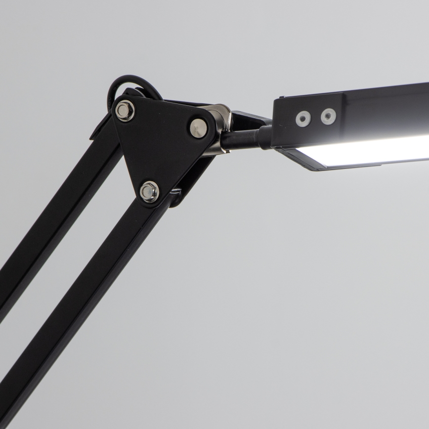 BRILAGI - Dimmbar LED-bordslampa 2-i-1 USB VARIO LED/14W/5V 3000-6000K svart