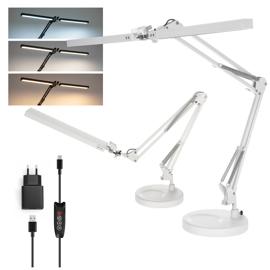 Brilagi - dimmbar LED-bordslampa VARIO LED/15W/230V 3000-6000K vit