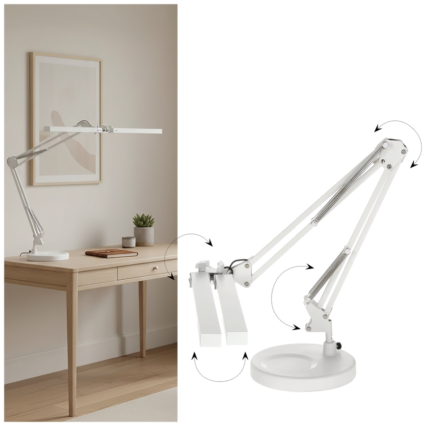 Brilagi - dimmbar LED-bordslampa VARIO LED/15W/230V 3000-6000K vit