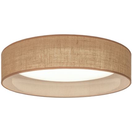 BRILAGI - Dimmbar LED-taklampa VELVET SMARTIX LED/24W/230V 3000-6000K Ø 45 cm beige Wi-Fi Tuya Beacon + fjärrkontroll