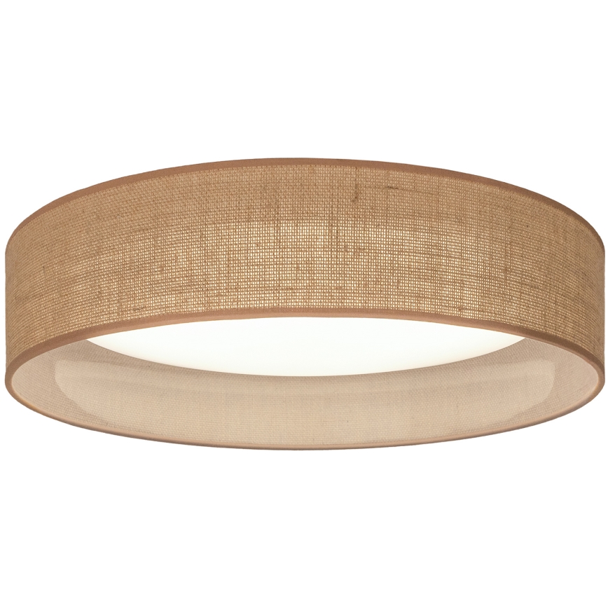 BRILAGI - Dimmbar LED-taklampa VELVET SMARTIX LED/24W/230V 3000-6000K Ø 45 cm beige Wi-Fi Tuya Beacon + fjärrkontroll