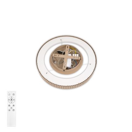 Brilagi - Dimmbar LED-pendellampa med vajer FALCON MODERN LED/30W/230V 3000-6500K 40 cm beige + fjärrkontroll