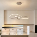 Brilagi - Dimmbar LED-pendellampa med kabelupphängning INFINITY LED/80W/230V 3000-6000K 80x80 cm beige + fjärrkontroll