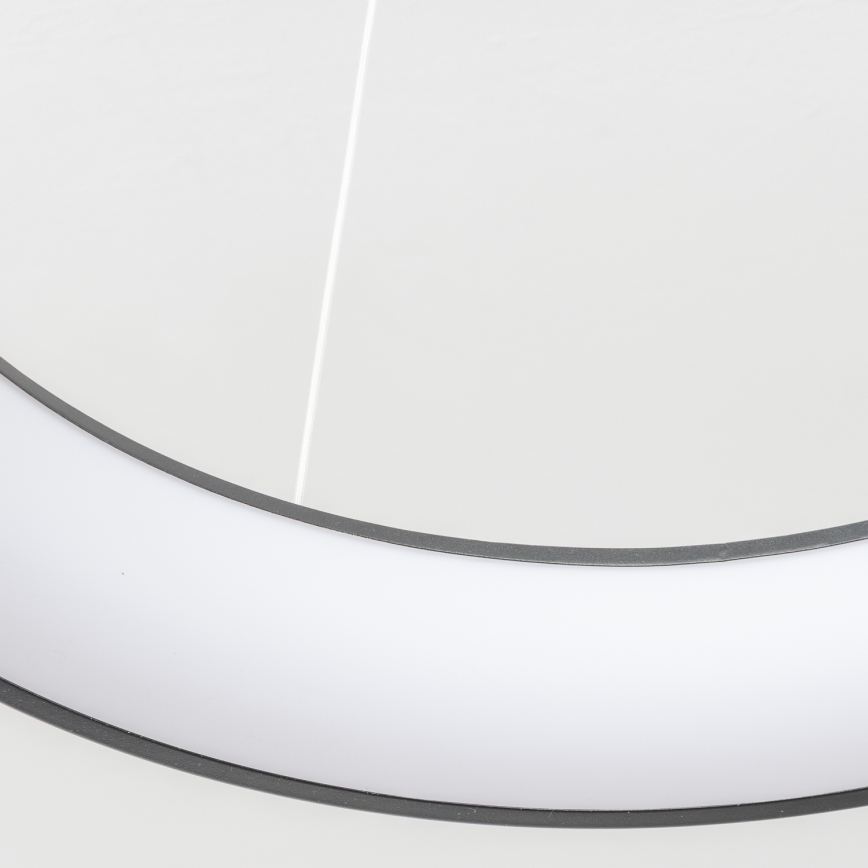 Brilagi - LED dimbar pendellampa på vajer FALCON II LED/99W/230V 3000-6500K Ø 60 cm svart + fjärrkontroll