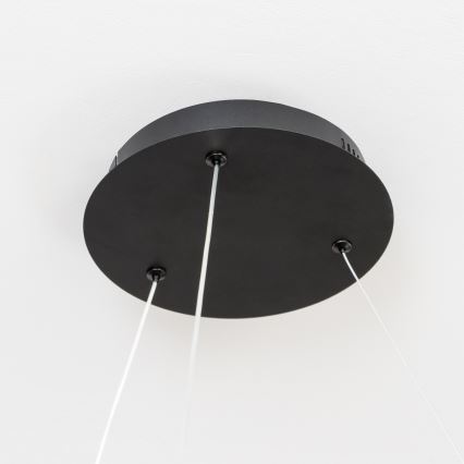 Brilagi - LED dimbar pendellampa på vajer FALCON II LED/99W/230V 3000-6500K Ø 60 cm svart + fjärrkontroll