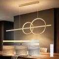 BRILAGI - Dimmbar LED-pendellampa på vajer SIGNATURE LED/53W/230V 3000-6000K 120 cm guld + fjärrkontroll