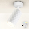 Brilagi - Dimmbar LED RGBW-spotarmatur SELE DIAMANT 1xGU10/4,8W/230V 3000K vit + fjärrkontroll