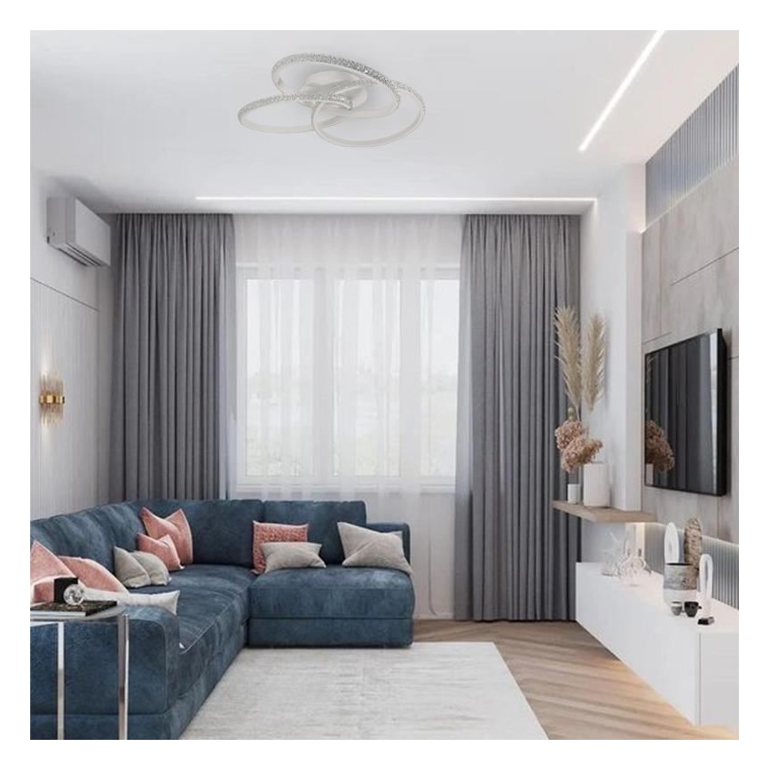 Brilagi - Dimmbar LED-taklampa COSMOWAVE LED/70W/230V 3000-6500K + fjärrkontroll