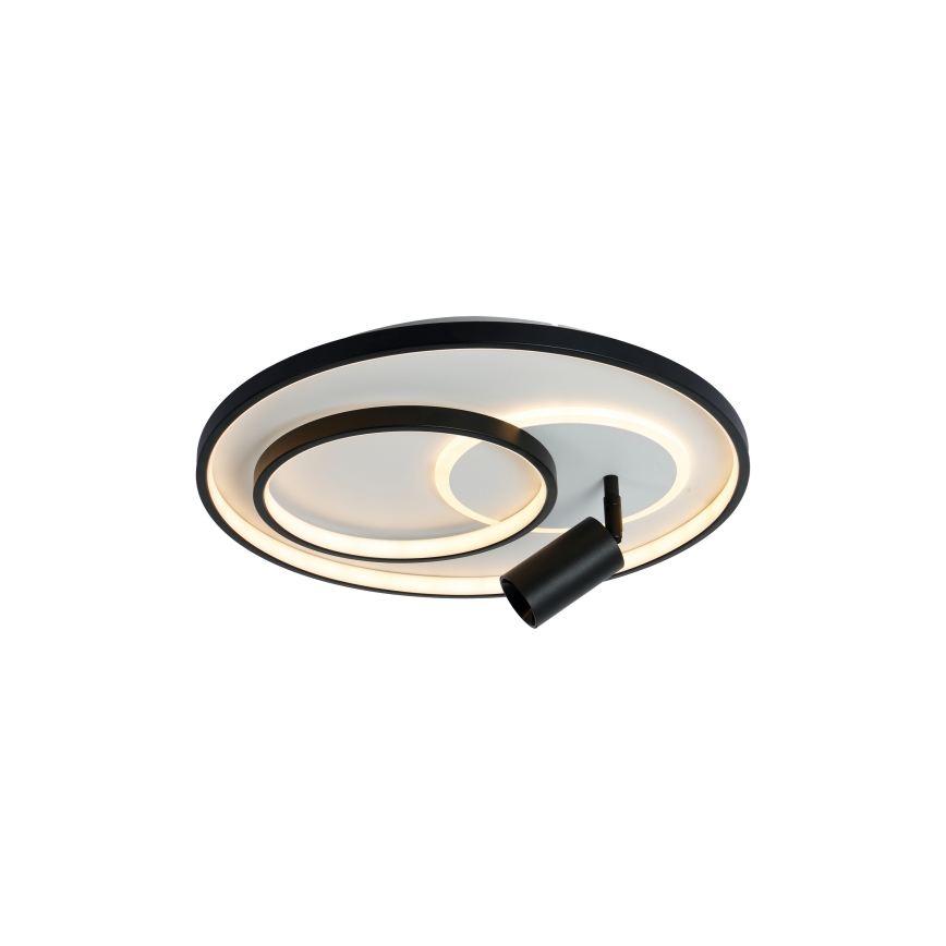 Brilagi - LED dimbar takarmatur UNITY LED/60W/230V + 1xGU10/3W 3000-6000K pr. 50 cm vit/svart + fjärrkontroll