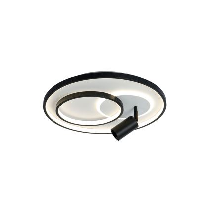 Brilagi - LED dimbar takarmatur UNITY LED/60W/230V + 1xGU10/3W 3000-6000K pr. 50 cm vit/svart + fjärrkontroll