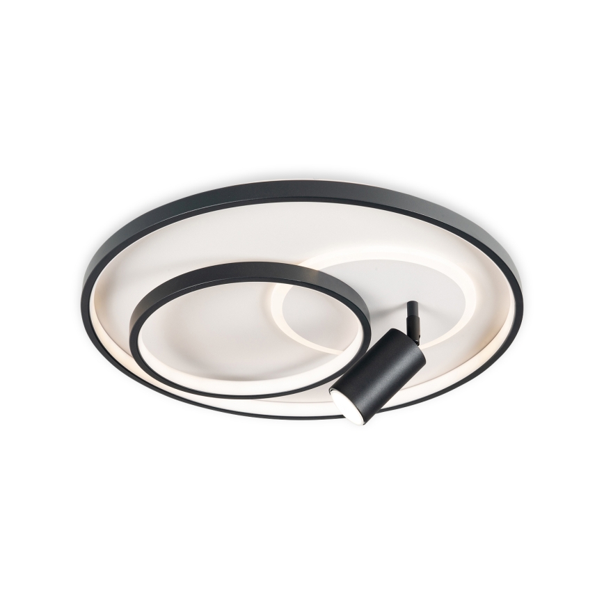 BRILAGI - LED dimbar takarmatur UNITY LED/60W/230V + 1xGU10/3W 3000-6000K pr. 50 cm vit/svart + fjärrkontroll