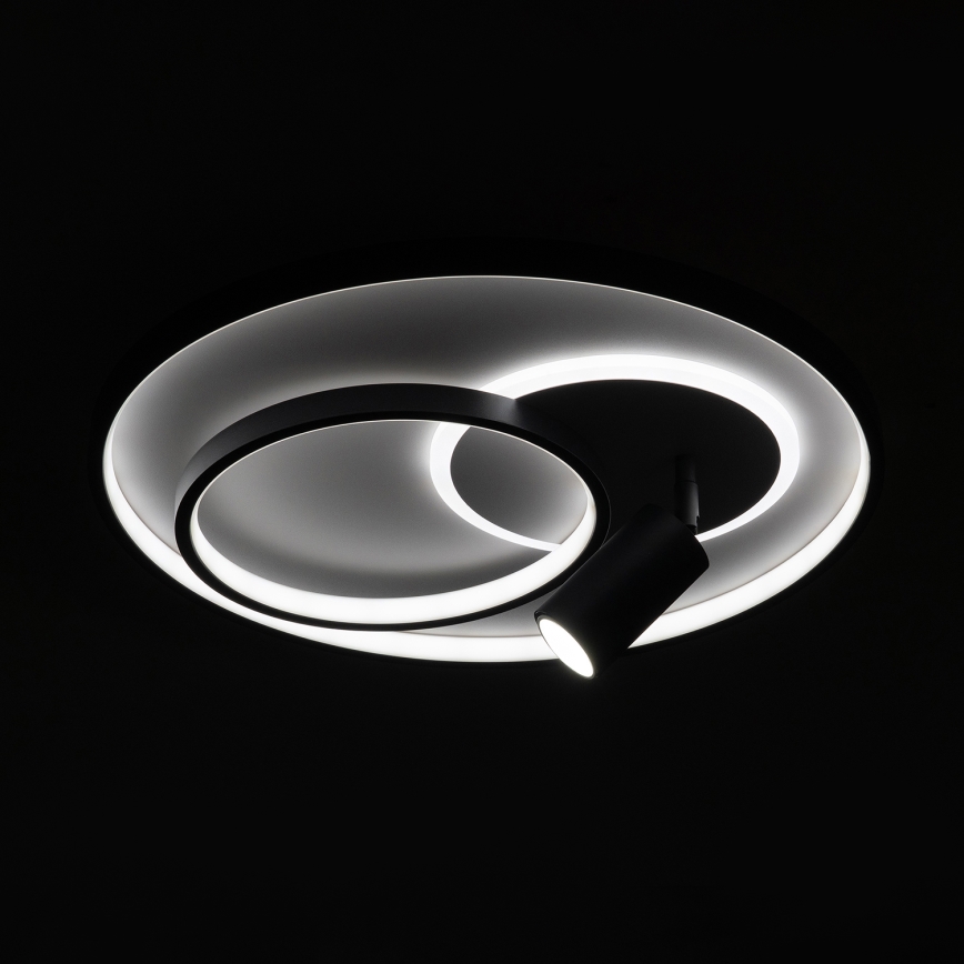 BRILAGI - LED dimbar takarmatur UNITY LED/60W/230V + 1xGU10/3W 3000-6000K pr. 50 cm vit/svart + fjärrkontroll