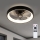 Brilagi - Dimmbar LED-takfläkt LED/34W/230V 3000–6500K Ø 50 cm svart + fjärrkontroll