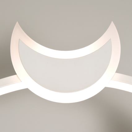 Brilagi - LED Dimmbar barnrumstaklampa ASTRO LED/20W/230V Ø 50 cm 3000–6000K astronaut + fjärrkontroll