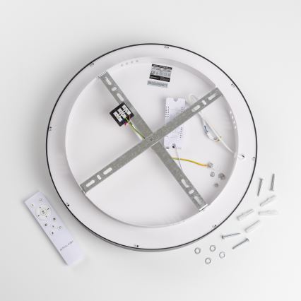 Brilagi - FALCON II Dimbart LED-takarmatur LED/67W/230V 3000-6500K Ø 40 cm svart + fjärrkontroll