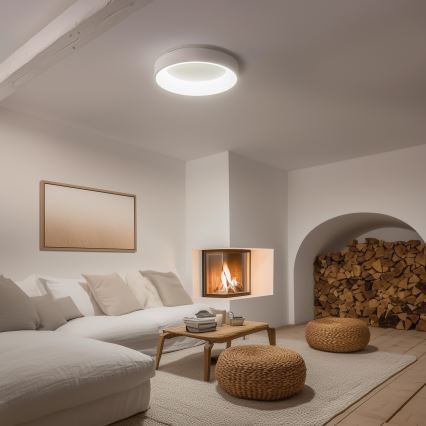 Brilagi - Dimmbar LED-taklampa FALCON LED/80W/230V 3000-6500K Ø 60 cm vit + fjärrkontroll