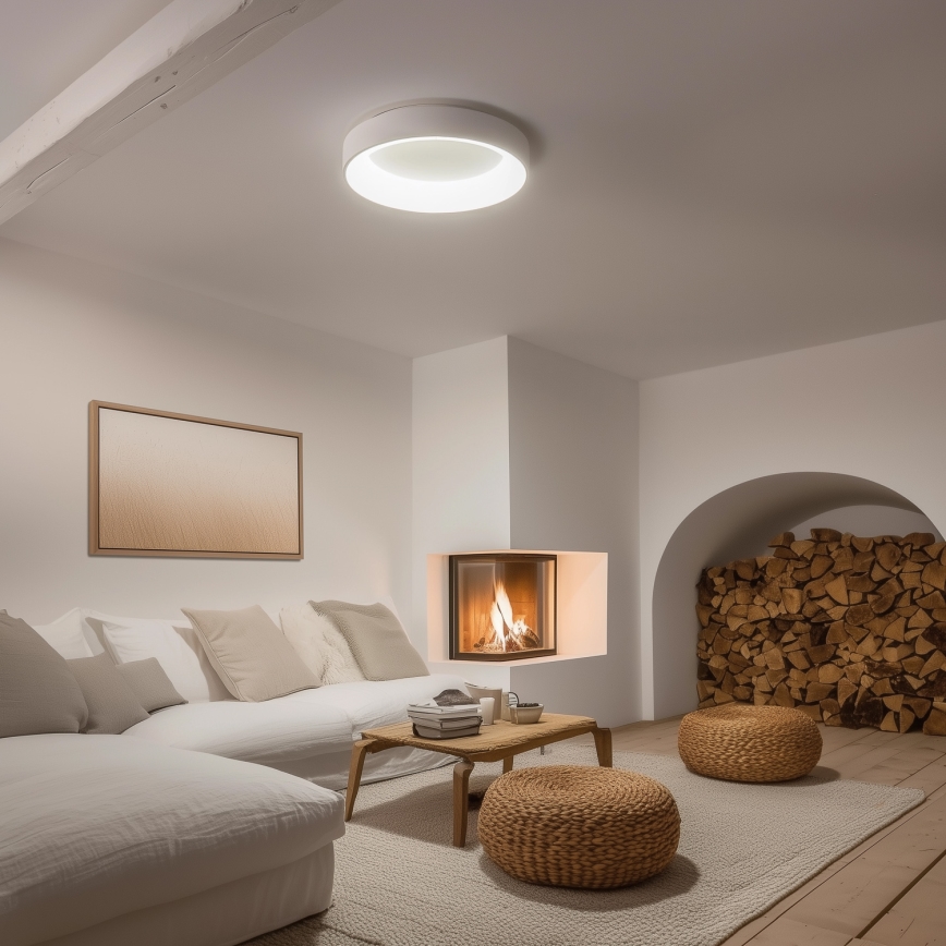 Brilagi - Dimmbar LED-taklampa FALCON LED/80W/230V 3000-6500K Ø 60 cm vit + fjärrkontroll